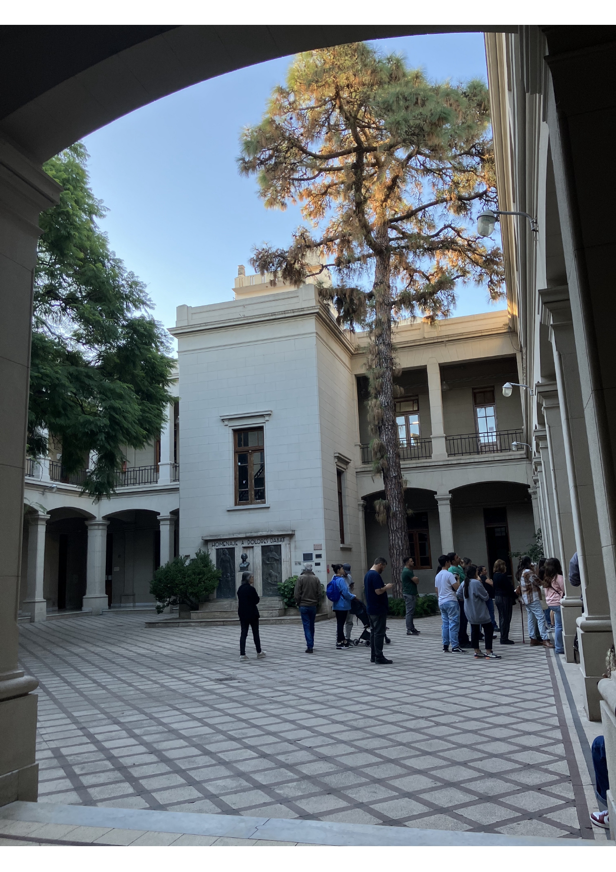 Patio del edificio histórico